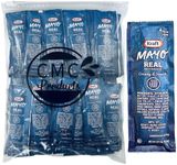 50 Kraft Mayo Condiment Packs - Single Serve Mayo Condiment Packets Bundle in CMC Products Food Safe Slide Seal Bag, packaged by CMC Products