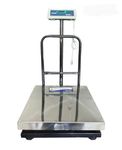 EQUINOX Electronic Platform Weighing Scale 250kg Capacity 20g Accuracy Digital Weight Machine for Shop, Commercial and Industrial use, Stainless Steel Heavy Platform size 20x20 Inches (500x500mm)