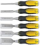 Stanley 16-971 6-Piece FatMax Short Blade Chisel Set