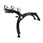 Saris Bones EX 3-Bike Trunk Rack Bicycle Carrier, Durable, Rust-Free, Anti-Sway Straps, Fits Most Vehicles, Made in USA, Arc-Based Design, 100% Recyclable Materials