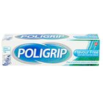 Poligrip Denture Fixadent Cream Flavour Free 40g x 6 Packs by GSK