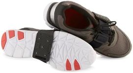 K1 Mid-Sole Ice Cleats - Rotatable Traction Aids For Flat Shoes - Indoor/Outdoor, Climbing, Driving - Slim Profile - Black