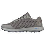 Skechers Men's Max Fairway 3 Arch Fit Spikeless Golf Shoe Sneaker, Charcoal/Navy, 9.5