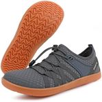 Hot Dingding Barefoot Shoes Women Men Lightweight Running Trainers Wide Toe Comfortable Walking Shoes for Fitness Yoga Unisex Dark Grey