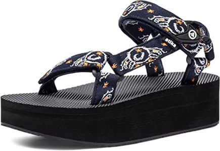 ATIKA Women's Islander Walking Sandals, Arch Support Trail Outdoor Hiking Sandals, Strap Sport Sandals, Summer Water Shoes W215-TWV_US 9