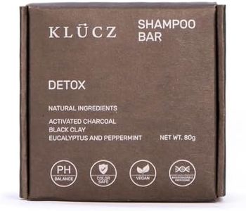 KLUCZ Detox Solid Shampoo Bar 80g