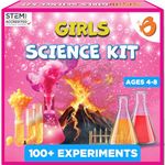 Butterfly EduFields 100+ Girls Science Kit For Kids Ages 4 5 6 7 8 Years | Girls Science Experiments | Birthday Gifts For Girls | Girls Toys | Fun Stem Learning And Educational Toys