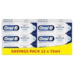 Oral-B Pro-Science Advanced Gum & Enamel, 900 ml (75 ml x 12) Pro-Repair Fresh White Toothpaste