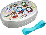 OSK AL-5 Thomas and Friends Aluminum Children's Lunch Box with Divider, 11.8 fl oz (350 ml), Made in Japan, Includes Lunch Belt, Microwave Safe, Stylish, Cool, Unisex, Kids, Elementary School