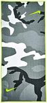 Nike Caddy Golf Towel, Anthracite/Volt
