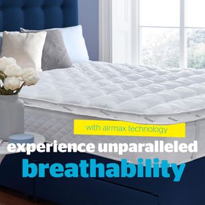Silentnight Airmax Mattress Topper – Breathable, Extra Comfort