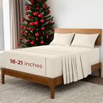 Mellanni Extra Deep Queen Sheets - 