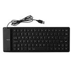 Foldable Silicone Keyboard Wired Po