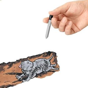 Collections Etc Organic Gopher & Mole Repellent Capsules, Grey