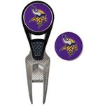 Team Effort Minnesota Vikings CVX Repair Tool & Ball Markers Set