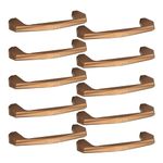 Arena Zinc Cabinet Handle (10 Pcs) 8-Inch, Rose Gold Cabinet Pull Handle for All Types of Kitchen Cabinets, Doors, Wooden Furniture, Drawer Handle, Cabinet Pull Out Handles