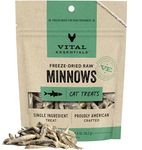 Vital Essentials Freeze-Dried Raw Cat Treats, Minnows Treats, 0.5 oz