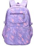 Tinytot 30 Litre, Stylish & Trendy Water Resistant High Storage Multi-Purpose Bag (Lavender Color) School Bag College Backpack Travel Backpack Bag for Boys & Girls, 2nd Standard onward, (19 Inch)