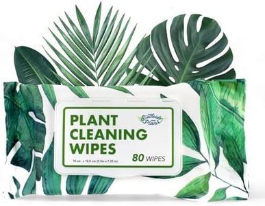 Southside Plants Cleaning Wipes - Gentle Extra Thick Waffle - Weave Unscented Wipes Perfect Plant Cleaner for Indoor Outdoor Plants | 80 Wipes