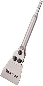 Vearter 75X300mm SDS Plus Shank Electric Hammer Floor Scraper Replaceable Blade Chisel Drill Bit for Tile Brick Concrete Removal