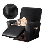 Black Leather Recliner Covers