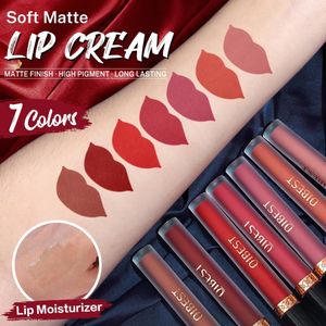 Matte Liquid Lipstick & Lip Plumper Set – 7 Colors, Long-Lasting Waterproof Gift for Women