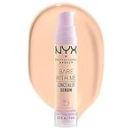 NYX PROFESSIONAL MAKEUP, Bare With Me, Serum Concealer, 24HR Hydration, Vegan Formula - 01 Fair, 9.6mL