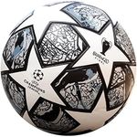 SunflexZone Champions League Football Fans Memorabilia Soccer Regular No. 5 Ball Birthday Present, Youth Training Balls, Champions League Ball,Soccer Ball Size 5 Champions League,Size 5 Soccer Ball