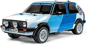 Tamiya 58714 1:10 RC VW Golf II GTI 16V Rally MF-01X - ferngesteuertes Auto, Fahrzeug, Modellbau, Zusammenbauen, Hobby, RC Bausatz, unlackiert
