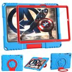 Kids Case for Samsung Galaxy Tab A9 Plus 11 inch 2023 with Screen Protector, Mansiruyi Shockproof Samsung A9+ Plus Tablet Case with Handle Stand for Samsung A9 Plus Tablet (SM-X210/X216/X218) - Blue