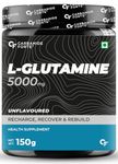 Carbamide Forte L Glutamine Powder 5000mg | L Glutamine Supplement for Men | Post Workout Muscle Recovery Supplements for Men - Unflavoured - 30 SERVINGS - 150g