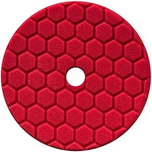 Chemical Guys BUFX117HEX6 Hex-Logic Quantum Ultra Light Finishing Pad (Red, 6.5 Inch)