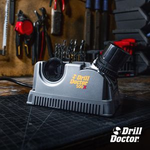 Drill Doctor Drill Bit Sharpener – DD500X, Precision Sharpening Tool