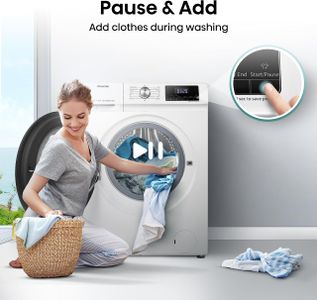 Hisense 12kg Front Load Washing Machine – Large Capacity