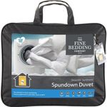 The Fine Bedding Company - Spundown Duvet - 13.5 Tog - Winter - Peachskin Soft Cover - Machine Washable - Hypoallergenic - Single