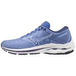 Mizuno Women's Wave Inspire 18 Running Shoe, AmparoB/Wht/DeepCobalt, 7 UK