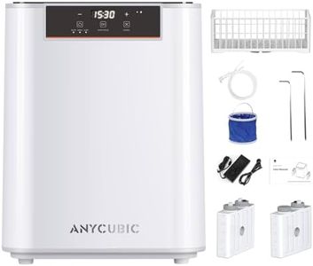 ANYCUBIC Wash and Cure Max 3 Station, Supersize 2 in 1 Wash and Cure Machine for Photon Mono M7 MAX Saturn Resin Printer with Dual-Mode Cleaning & Conserving IPA, Washing Size 305x165x300mm