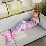 Mermaid Tail Blankets Glittering We