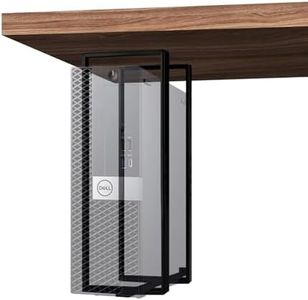 FEYRUN 14.6"x 4" SFF PC Under Desk/Wall Mount Compatible with Dell OptiPlex SFF 9020 7060 7050 7040 5050 3050 Small Form Factor Desktop Computer with Anti Scratch Sponge