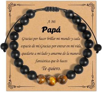 Yritioa Regalos Padres,Regalo Papá Navidad,Regalo Papa,Regalo Papa Original,Regalo Padre Cumpleaños,Dia Del Padre Regalos,Regalo de Pulsera Para Papá,Regalos para Padres en Boda