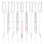 G2PLUS Plastic Transfer Pipette 3ml,Pack of 100