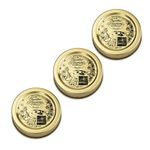 Bormioli Rocco 2 1/4", 56mm Quattro Stagioni Lids, 3 Pack