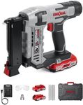 LINKNAL Electric Nail Gun, 23 Gauge Cordless Pin Nailer, 3/8" to 1-3/8" Nails, Battery Powered, 2×Batteries, Charger, and 3600 Nails Included (L823-PN)