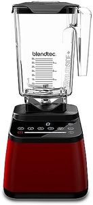 Blendtec 906502 Power, Granatrot Standmixer Designer 650, Edelstahl Kunststoff Tritan, 2.6 liters, rot