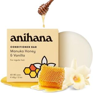 Anihana Manuka Honey and Vanilla Normal Hair Conditioner Bar 60 g