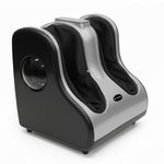 91 Durafit Electric Leg Massager For Pain Relief | Foot and Calf Massager | 4 types of Foot Massage Shiatsu, Rolling, Deep Kneading, Heat with Vibration|Powerful BLDC Motor Without Noise| Improves Blood Circulation | Calf, Foot, Sole Relaxation | Perfect For Gifting