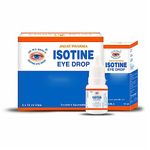 Jagat Pharma Isotine Eye Drop Palash Apamarg with 8 herbs |For Digital Screen Strain Redness Irritation Eye Pain Increased Screen Time Pollution|1 Box (10ml X 6 eye drops)