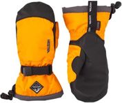 Hestra Gauntlet CZone Junior Mitt - Waterproof, Reinforced Snow Mitt for Winter, Skiing, Playing in The Snow for Kids and Youth - Orange/Graphite - 6