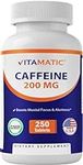 Vitamatic Caffeine Pills 200mg per 