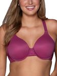 Vanity Fair Women's Full Figure Beauty Back Smoothing Bra (40B-42H), Underwire - Wild Berry, 42C